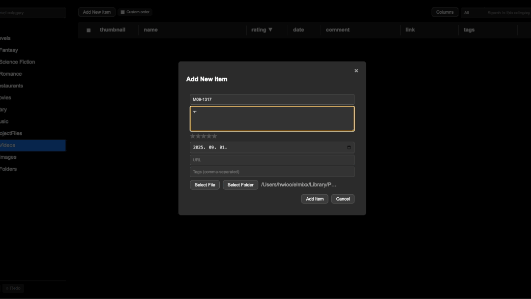 Drag in & auto-fill