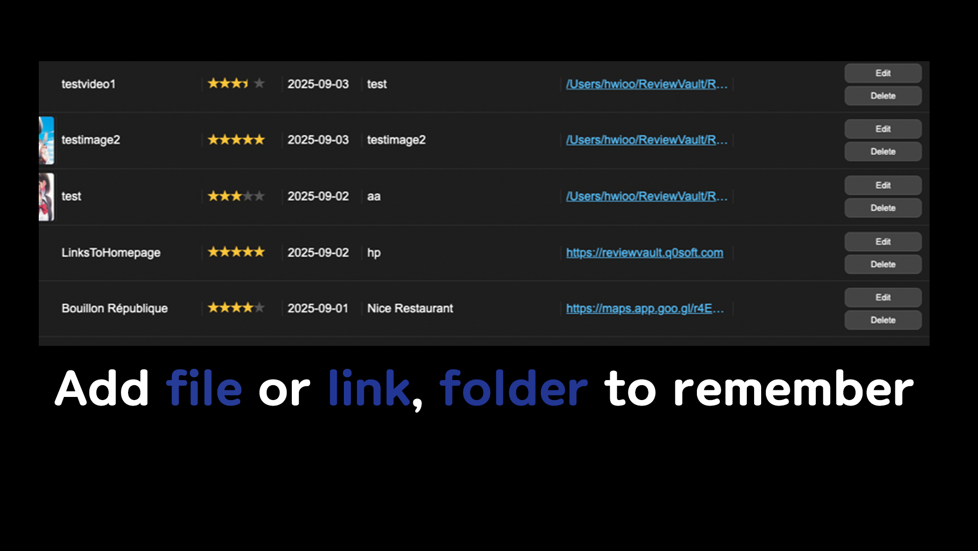 Filter & search